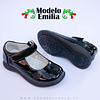 Zapatos Cueca Modelo Emilia Negro