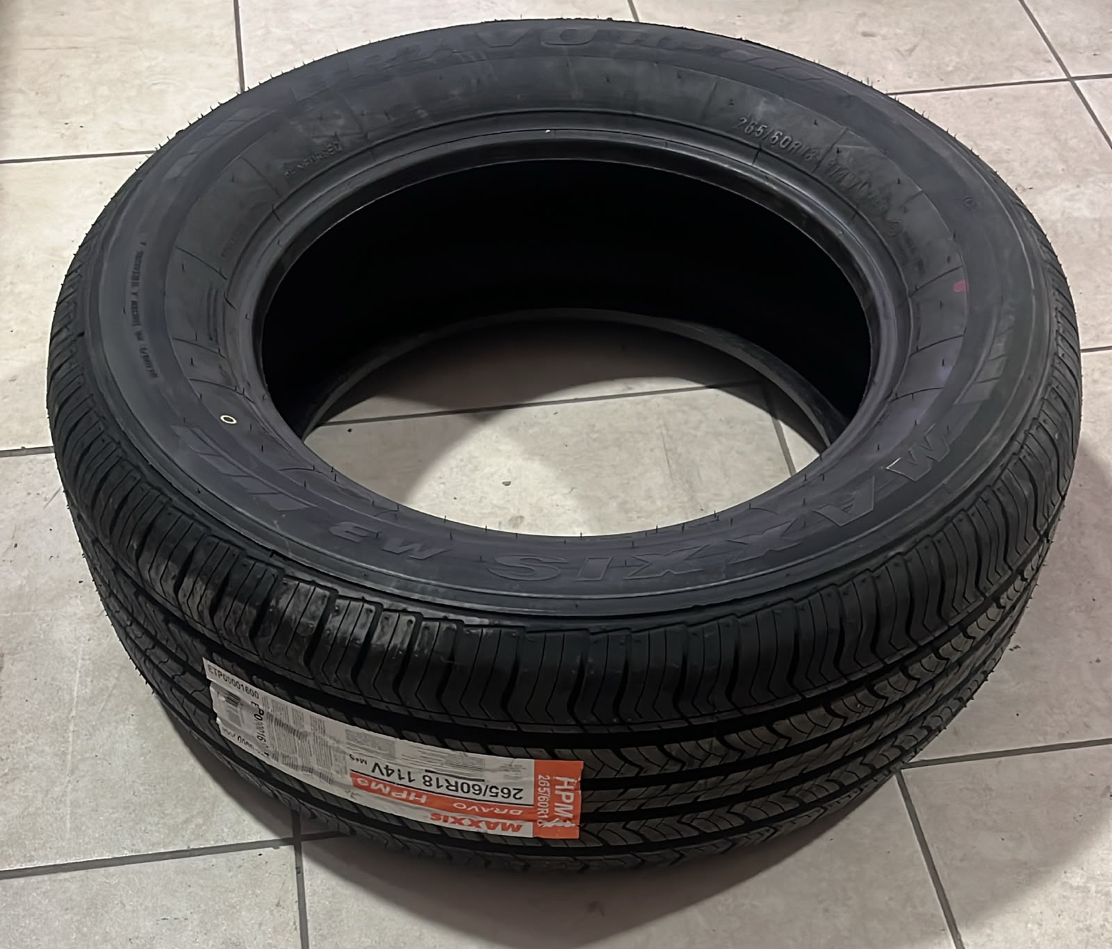 NEUMÁTICO MAXXIS BRAVO HP-M3 1