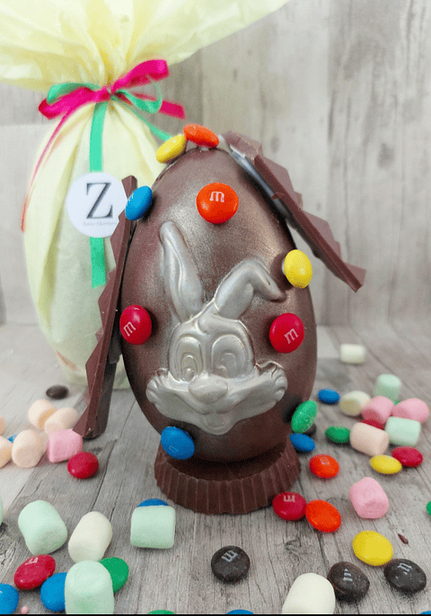 Huevo Conejo m&m RELLENO