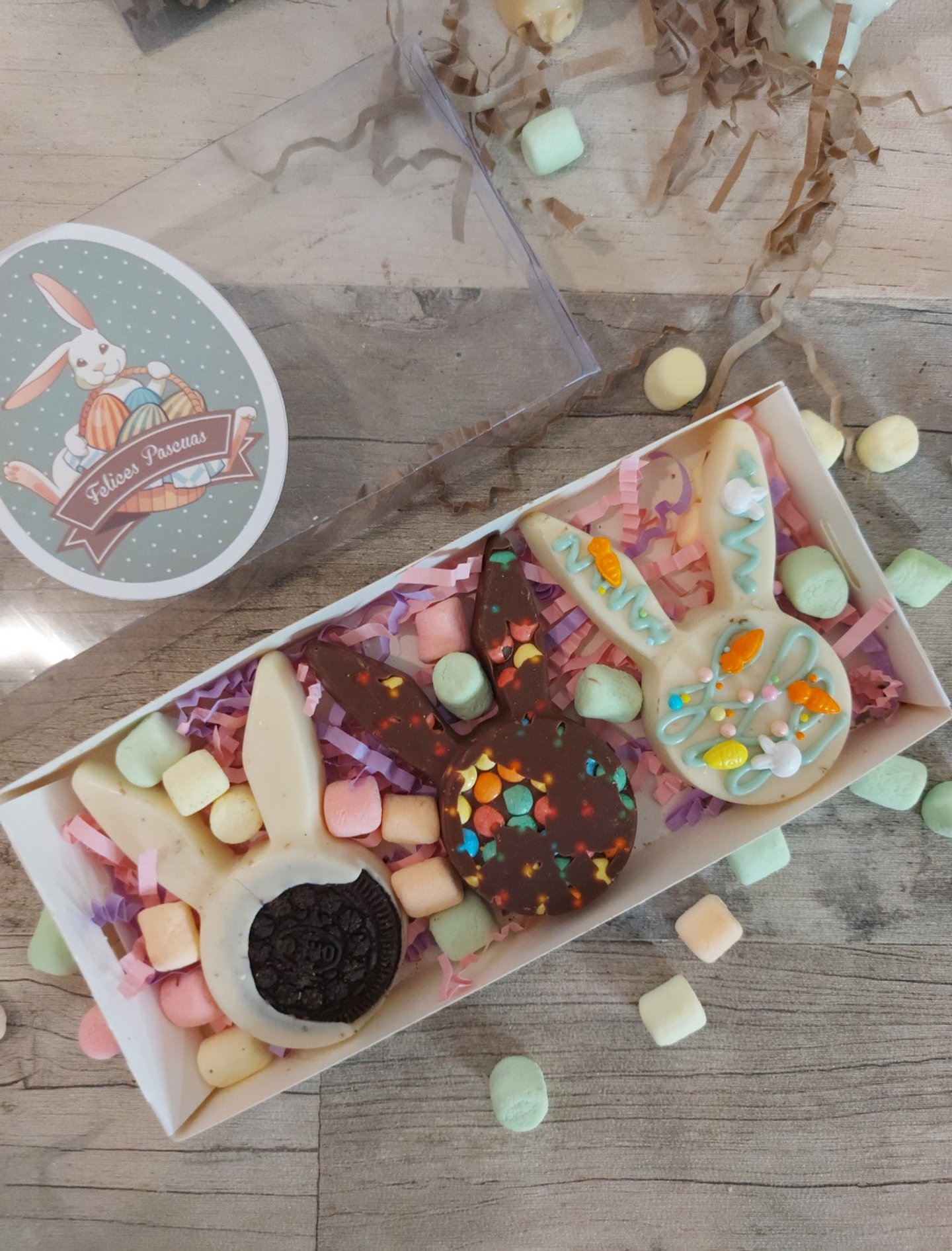 Pack 3 conejos Oreo 2