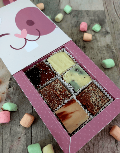 Caja coneja 6 unid chocolate regional