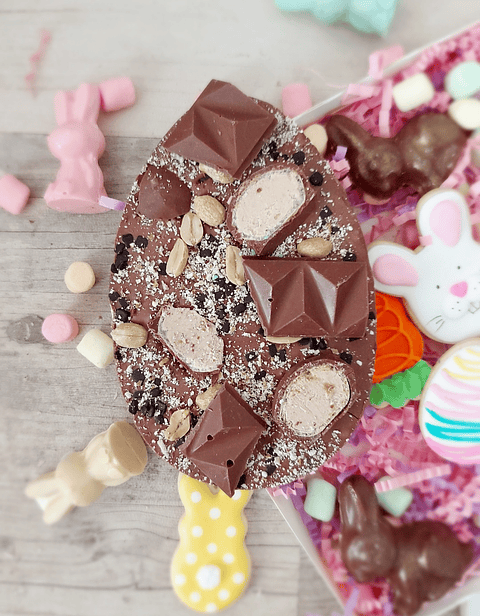 Caja Huevo XL Marroc/bonobon