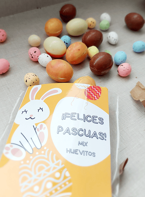 Bolsa 10 unidades huevitos rellenos