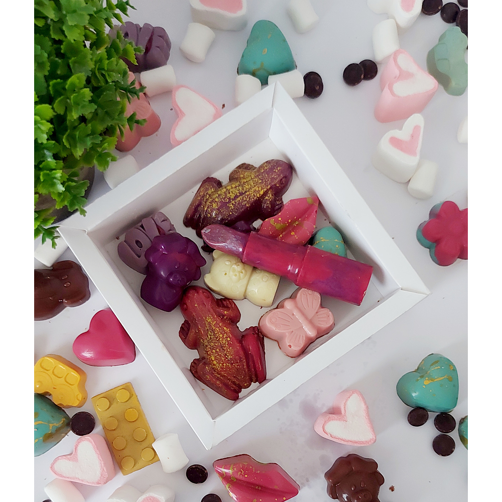 Caja labiales, besos y más (10 u aprox)