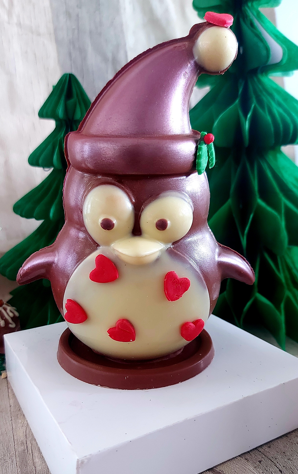 Pinguino de chocolate 1