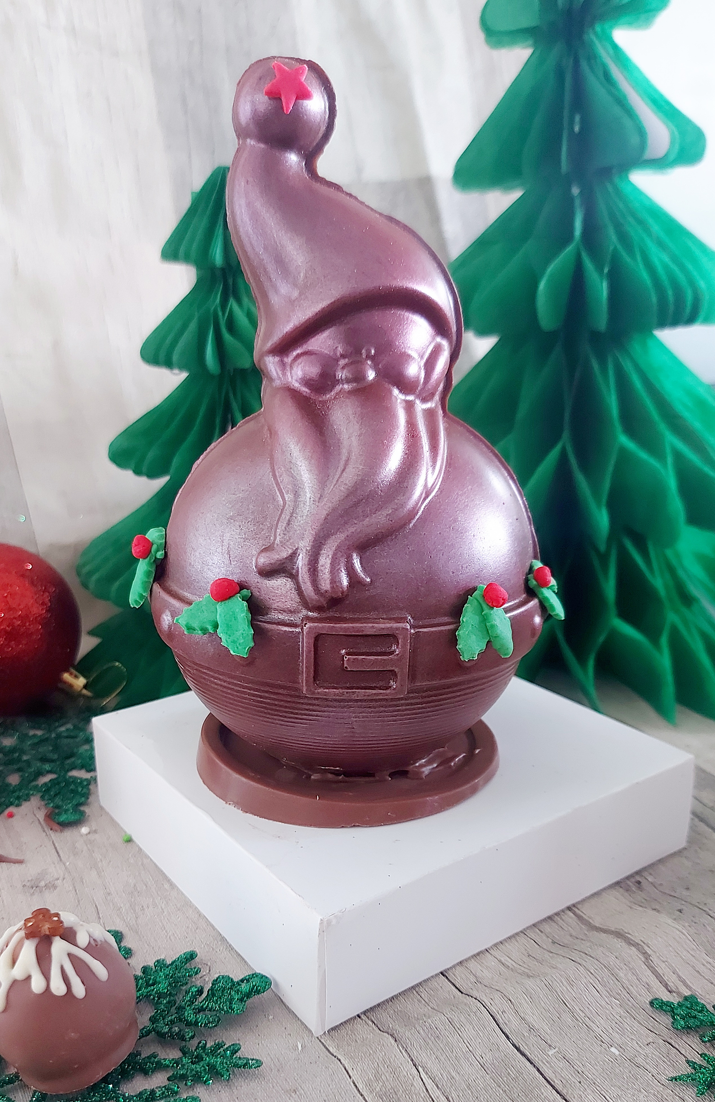 Santa Navideño 55% cacao 1