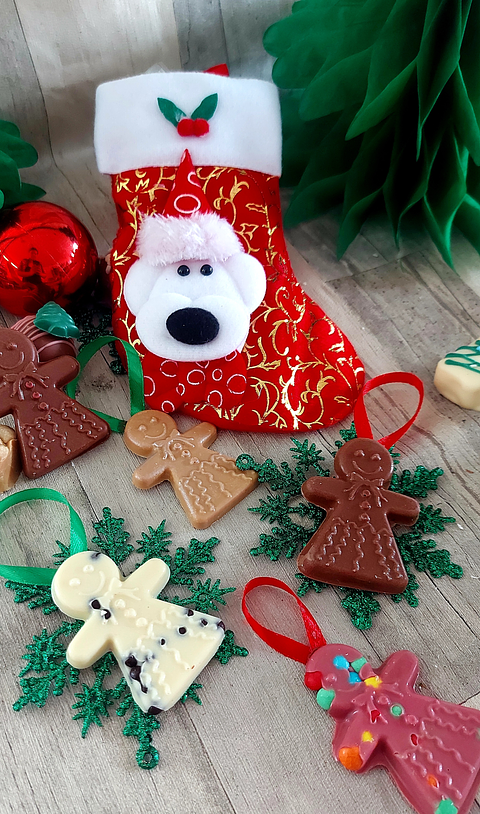 Botita con muñecos de jengibre 