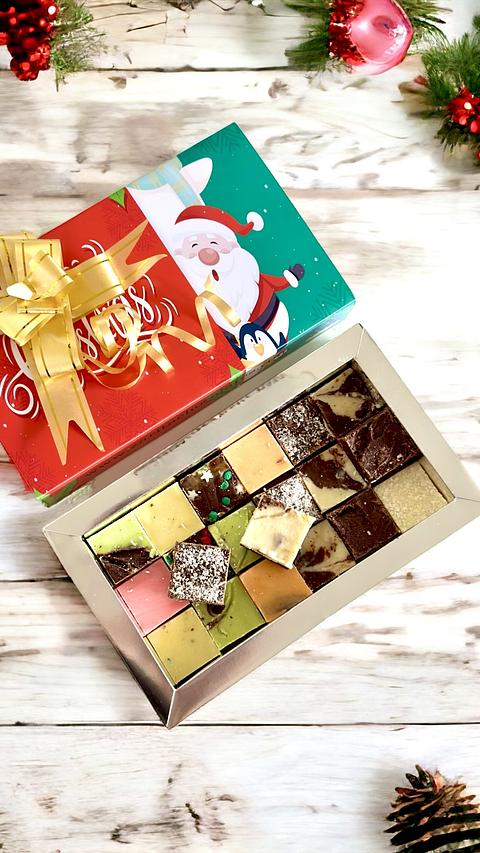 Caja de 20 unidades chocolate regional