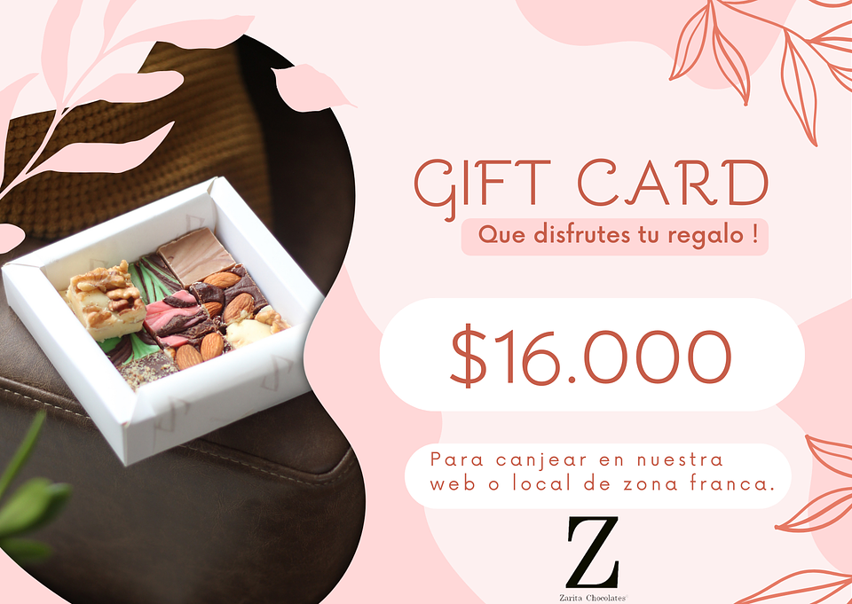 Gift Card $16.000 1