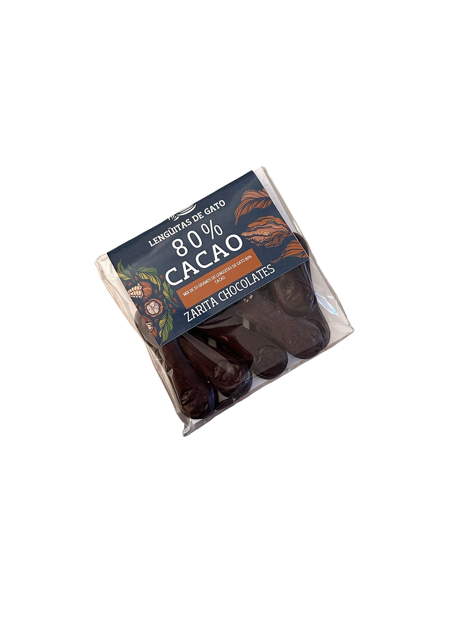 Lenguitas de Gato 80% Cacao 2