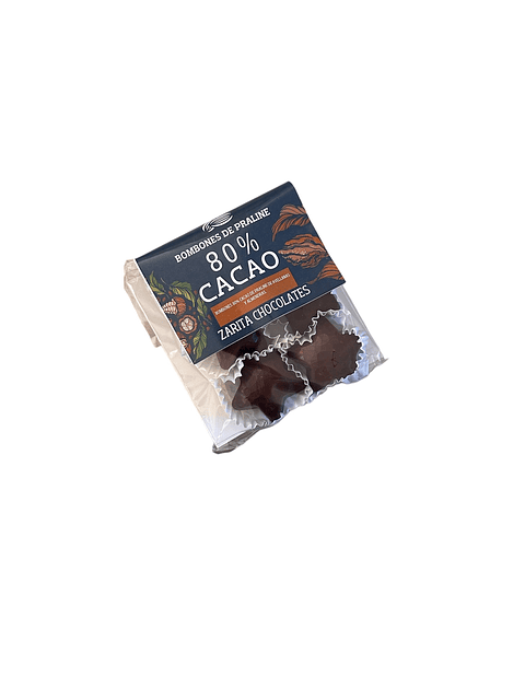 Bombones 80% Cacao - Praliné