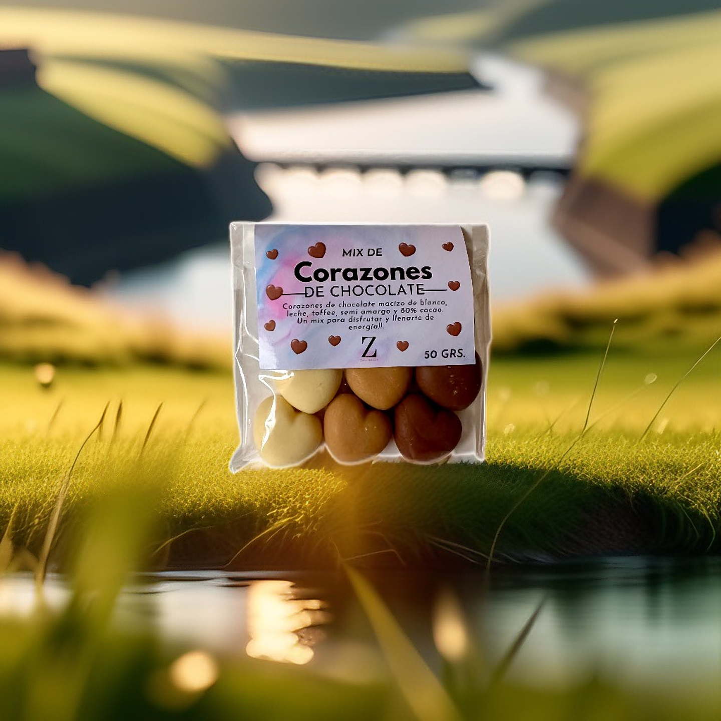 Mini Corazones de Chocolate 2