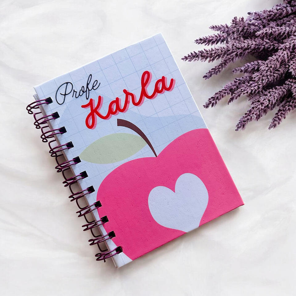 Kit cuaderno personalizado + caja de chocolates a elección  2