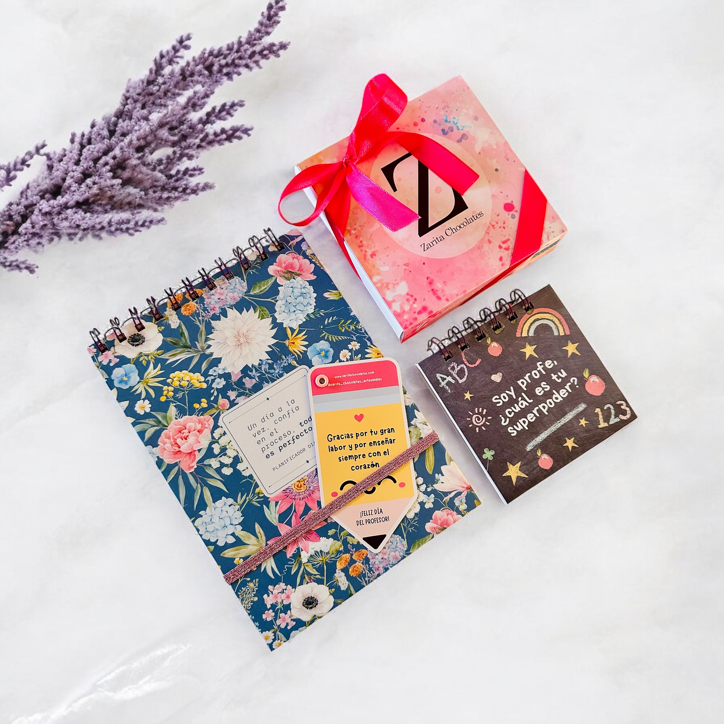 Kit profe planificador + chocolates a elección  1
