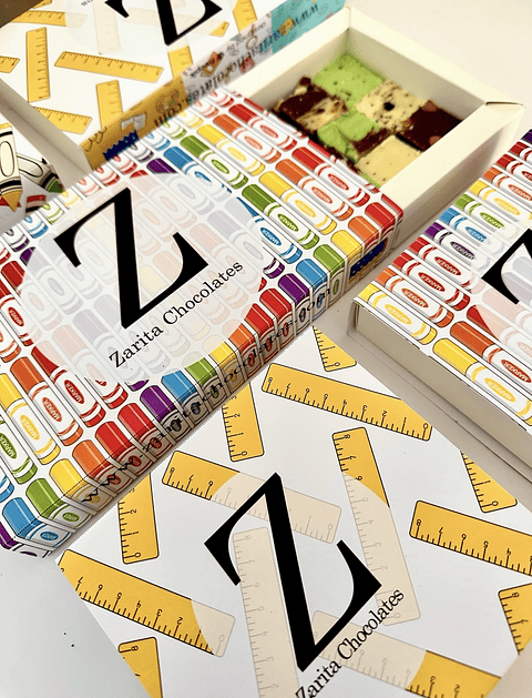 Caja 10 unidades de chocolate artesanal