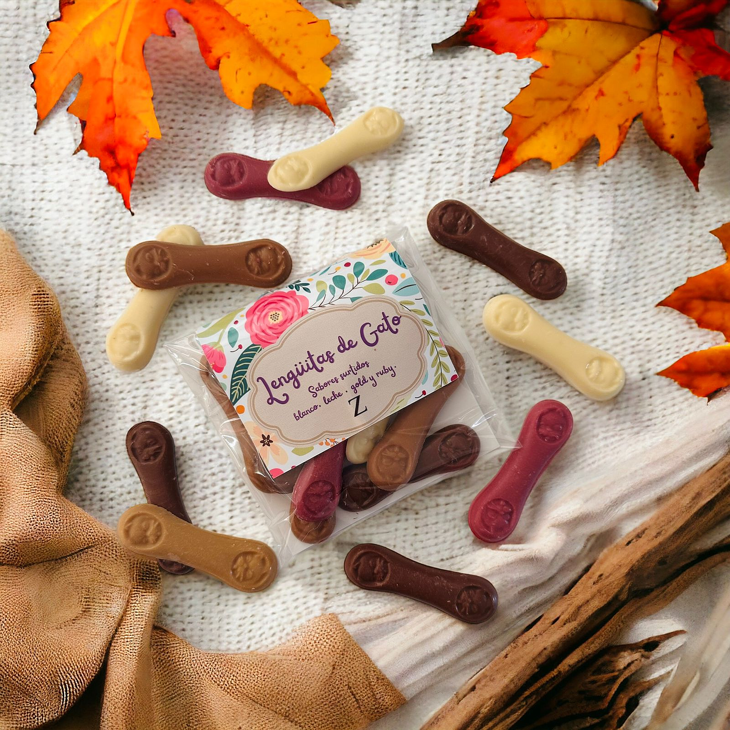 Lengüita de gato de Chocolate 1