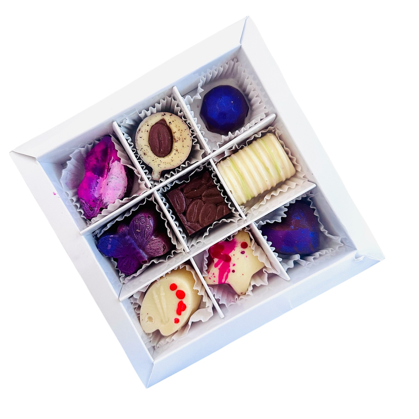 Caja 9 unidades bombones 1