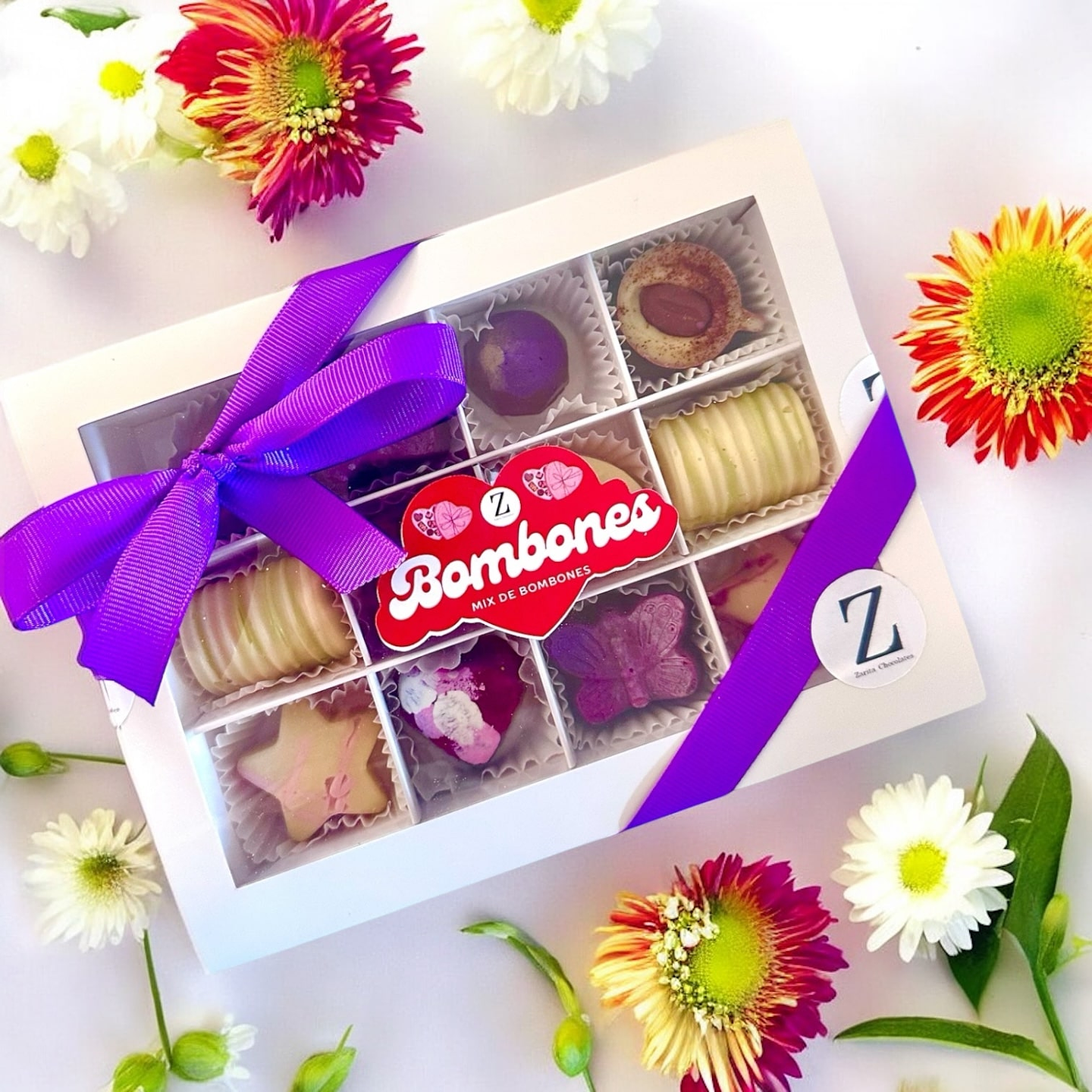 Caja 12 unidades bombones 1