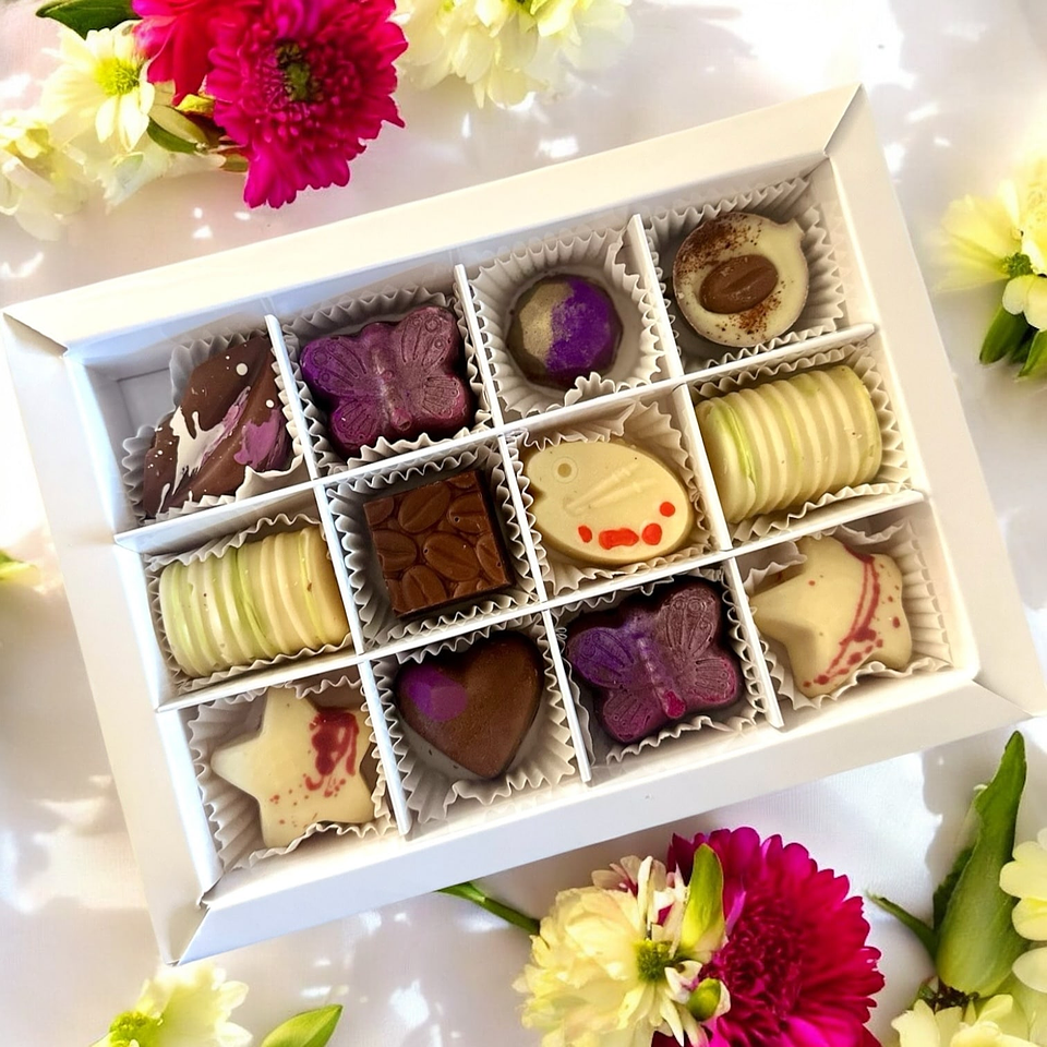 Caja 12 unidades bombones 2