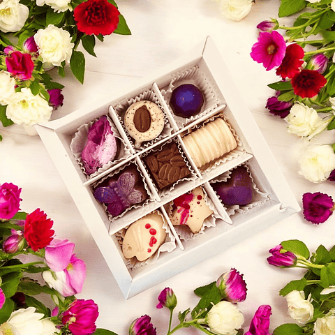 Caja 9 unidades de bombones