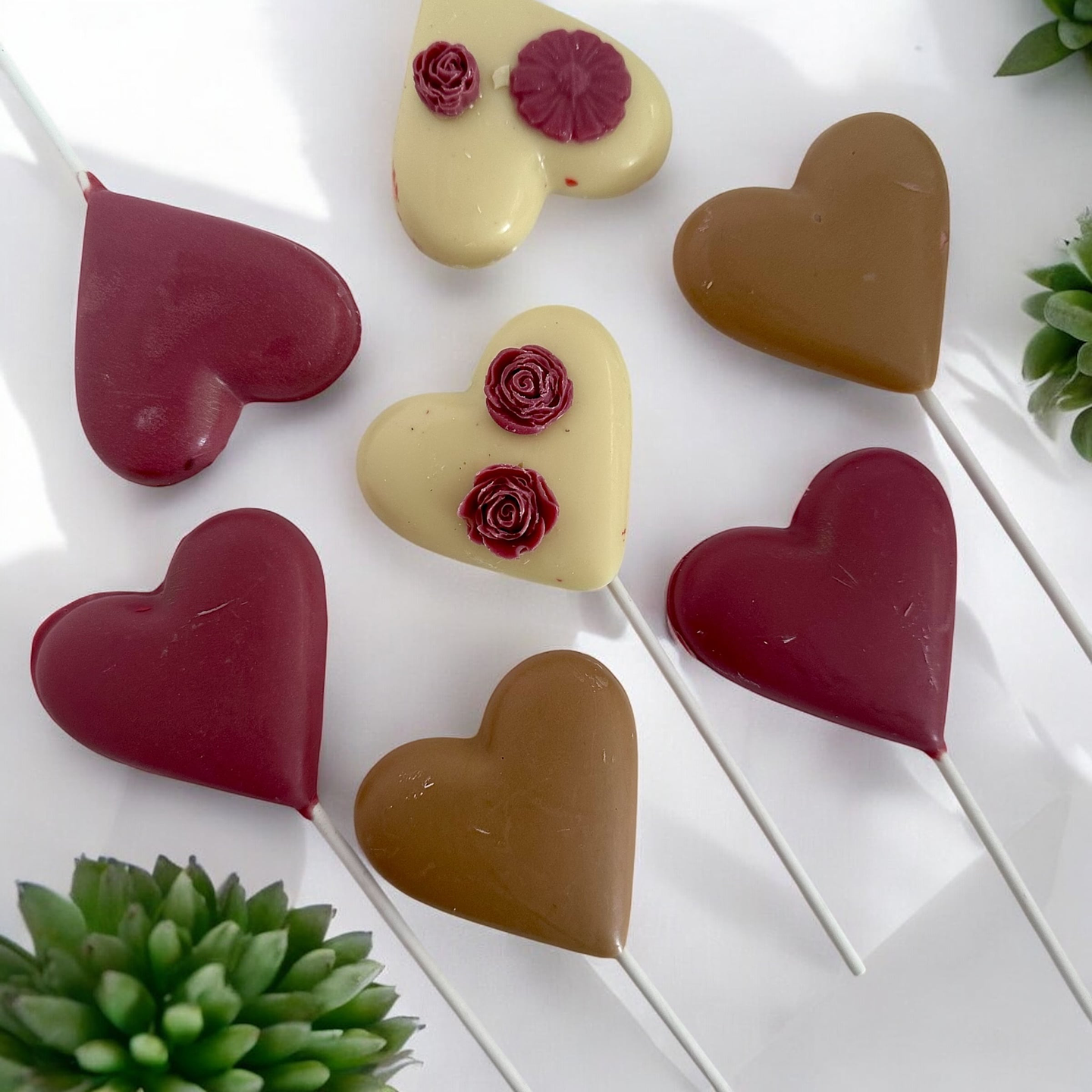 Paletas de corazón 1