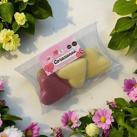 Estuche mini corazones