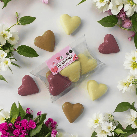 Estuche mini corazones