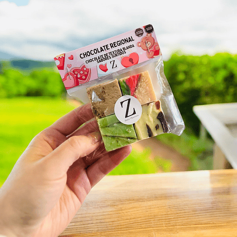 Bolsa 4 Chocolates Personalizada