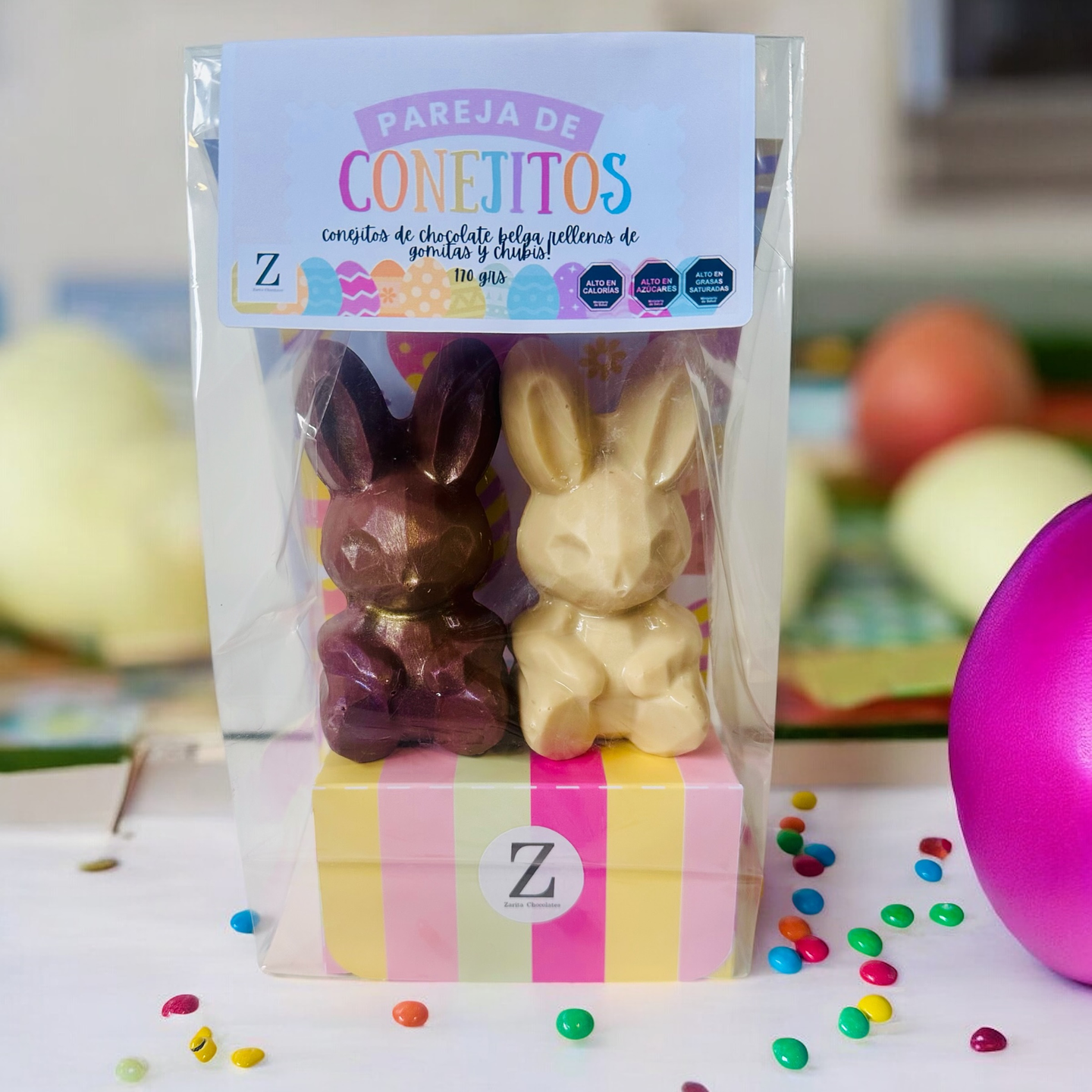 Pareja de conejos enamorados 4