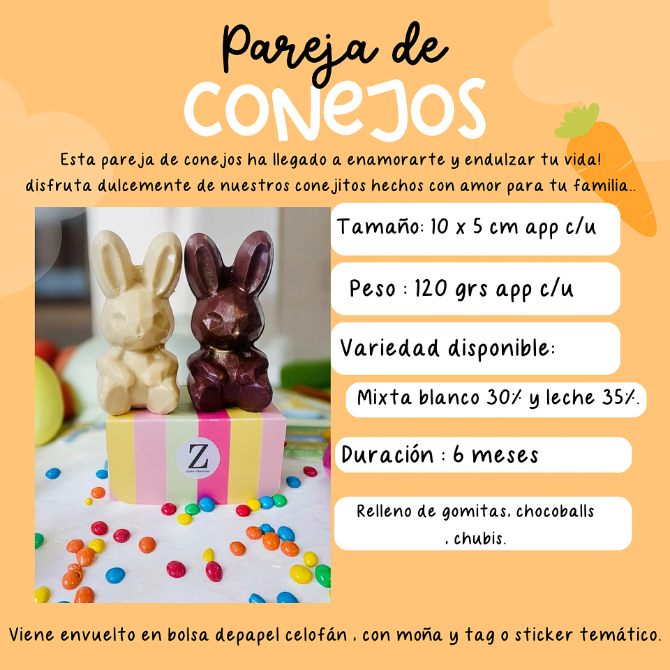 Pareja de conejos enamorados 5