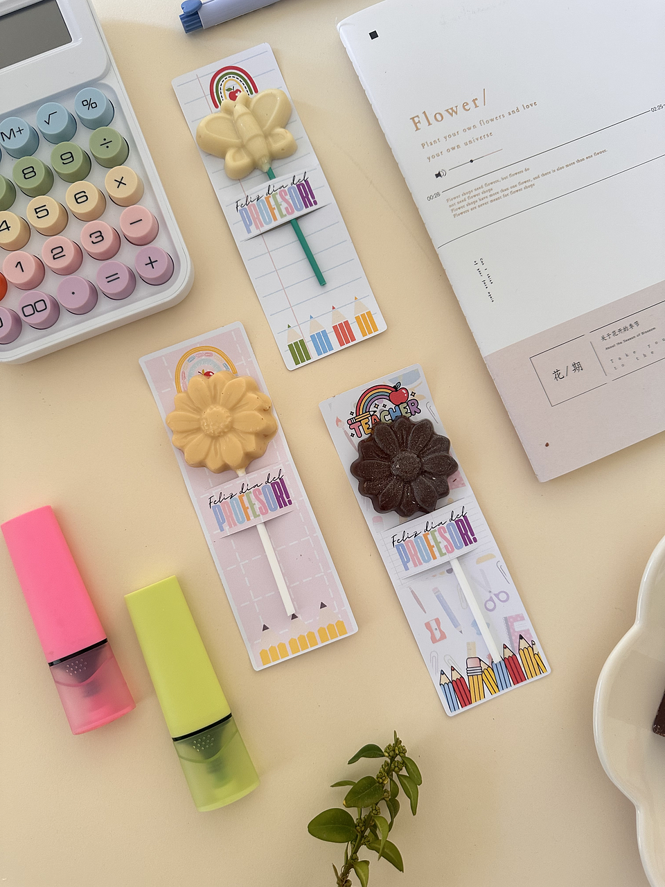 Tarjeta Porta Paleta DÍA DEL PROFESOR 1