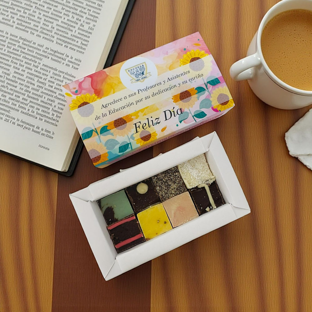 Caja Personalizada 8 Chocolates 