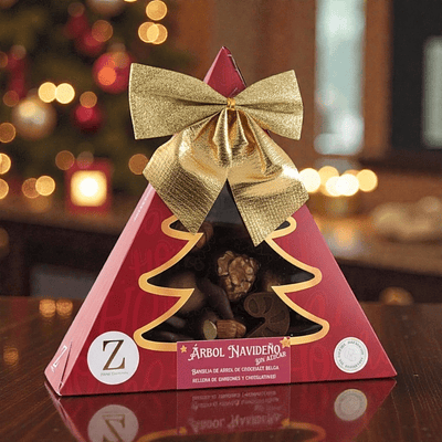 Árbol de chocolate (Versión tradicional y sin azúcar) 