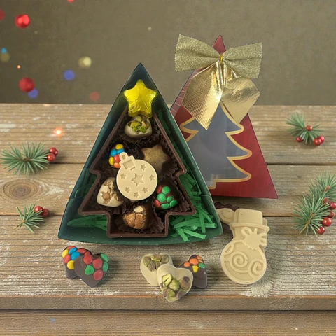 Árbol de chocolate (Versión tradicional y sin azúcar) 