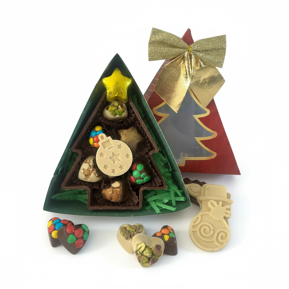 Árbol de chocolate (Versión tradicional y sin azúcar)  3