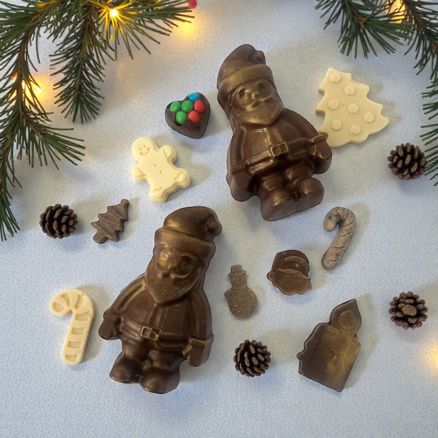 Pascuero relleno de chocolates (Versión tradicional y sin azúcar)  2