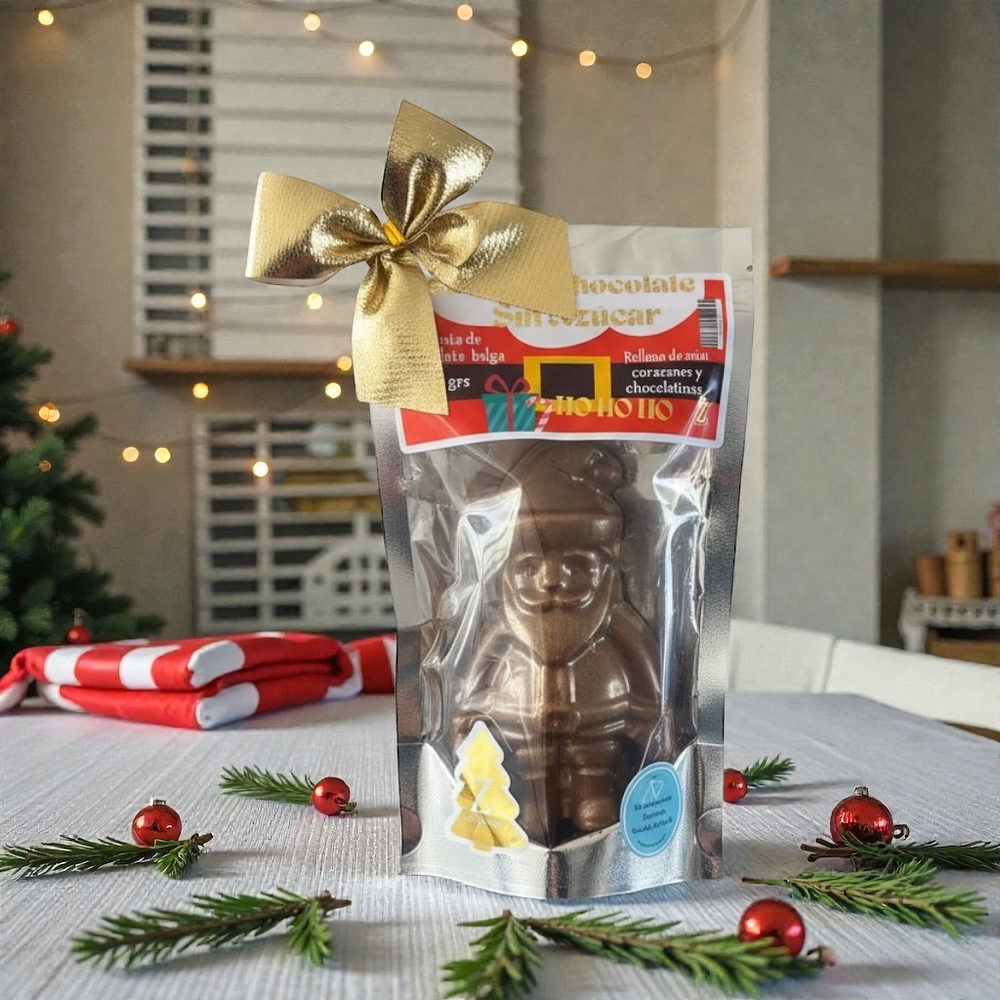 Pascuero relleno de chocolates (Versión tradicional y sin azúcar) 