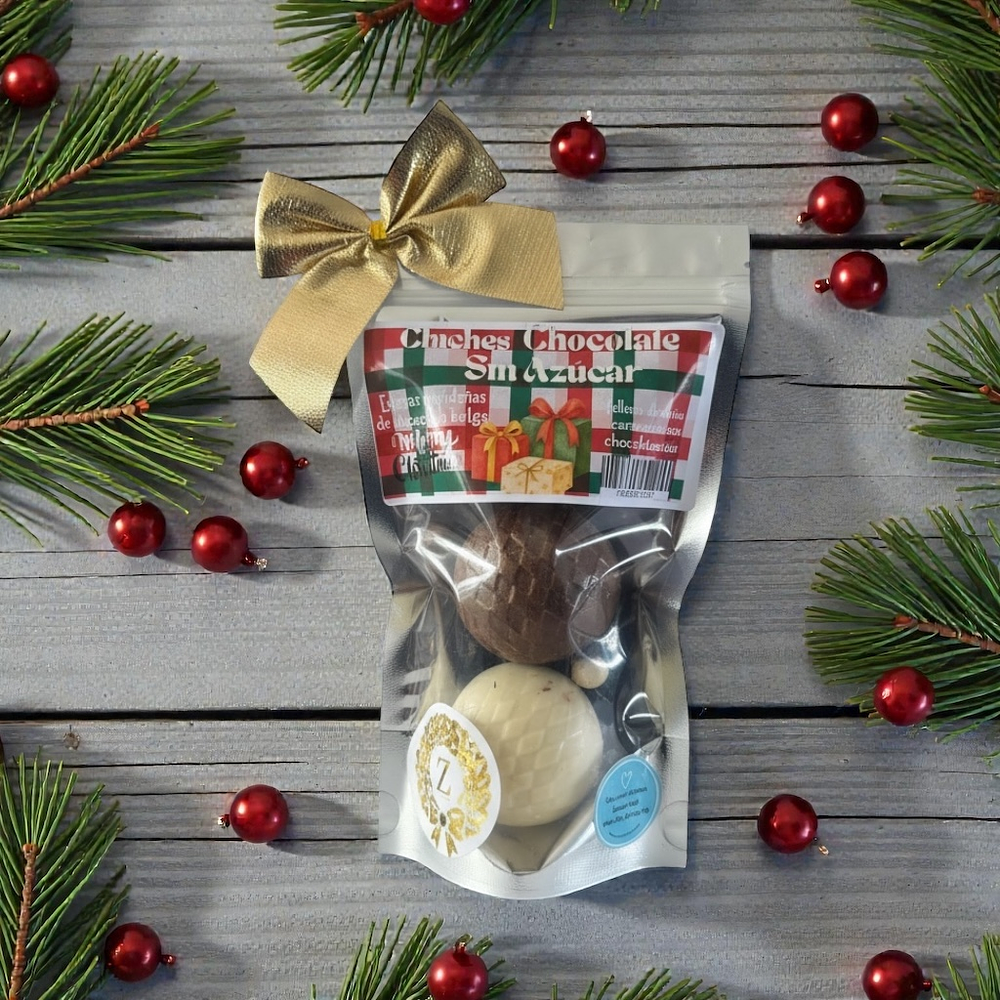 Chiches de chocolate (versión tradicional y sin azúcar) 