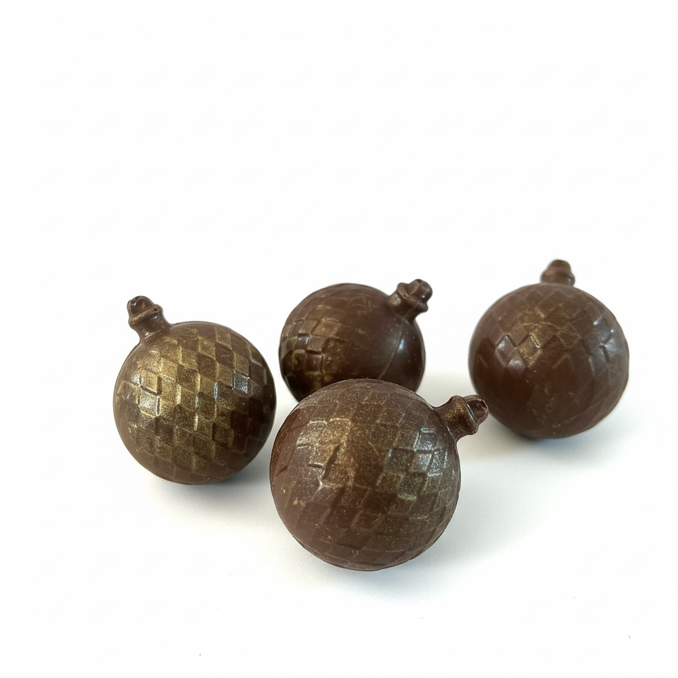 Chiches de chocolate (versión tradicional y sin azúcar)  2