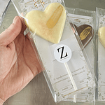 Paleta de corazones para evento 