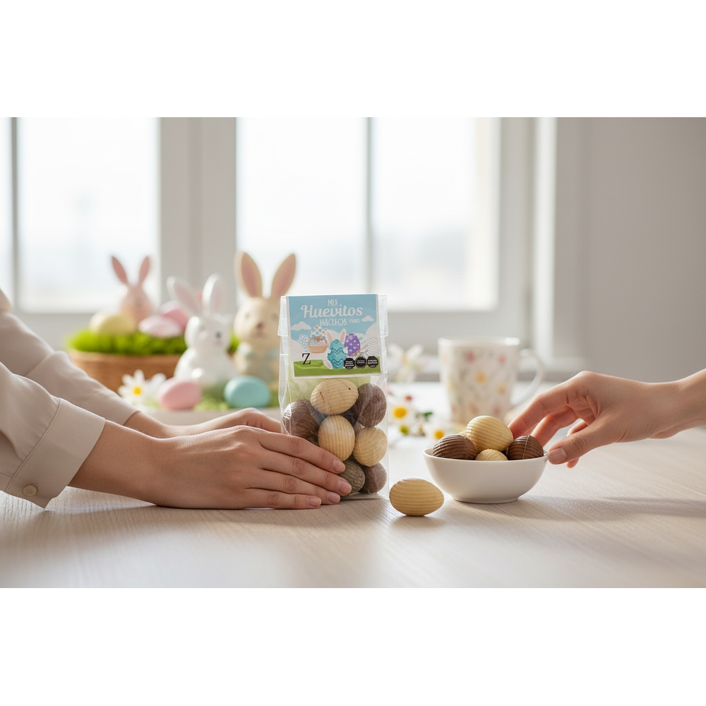 Bolsa 10 huevitos macizos