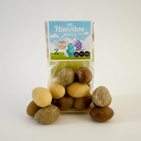 Bolsa 10 huevitos macizos