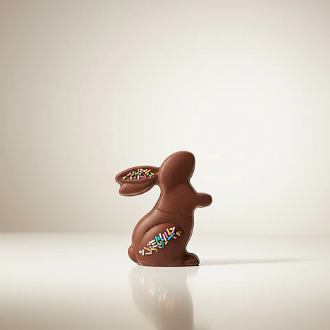 Conejo de chocolate - Relleno