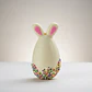Huevo conejo pequeño de chocolate blanco- Relleno  - Miniatura 1
