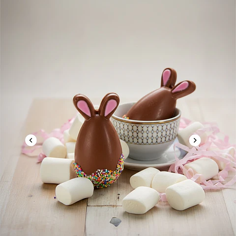 Huevo conejo pequeño de leche - Relleno