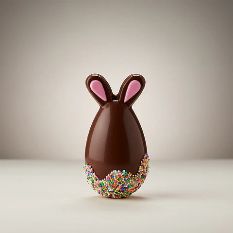 Huevo conejo pequeño de leche - Relleno