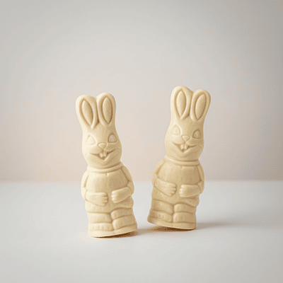 Don conejo blanco- SIN AZÚCAR - macizo