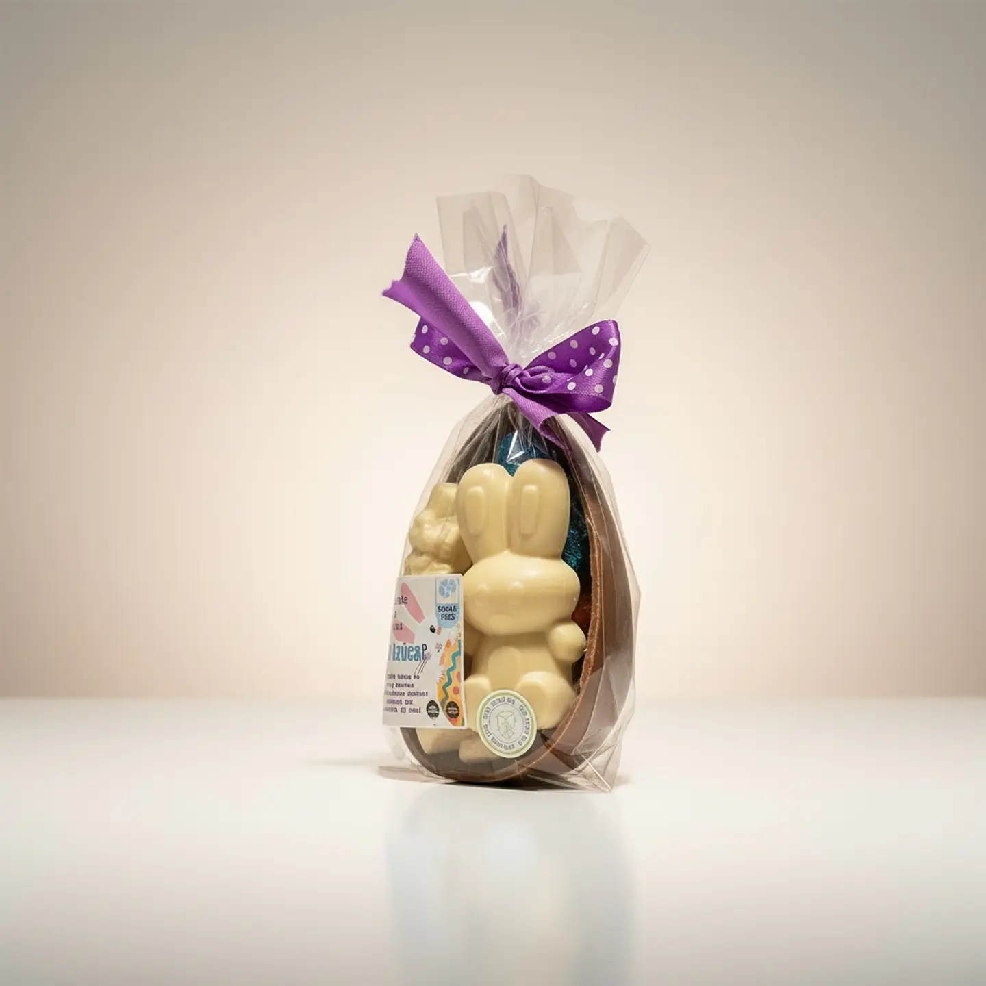 1/2 huevo SIN AZÚCAR, bicolor - Relleno 1