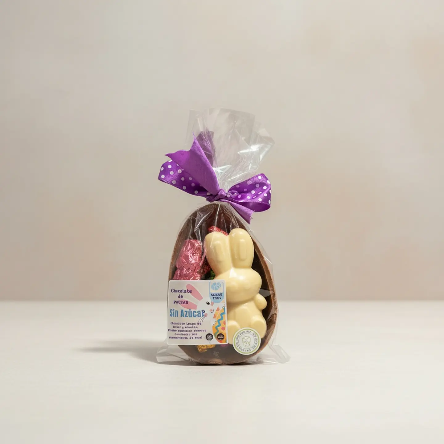 1/2 huevo SIN AZÚCAR, bicolor - Relleno 2