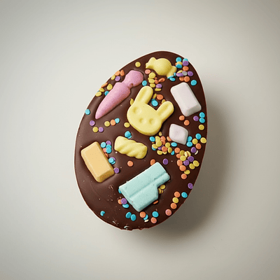 Huevo plano mágico de leche - Macizo